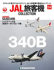 JAL SAAB 340B 1/80 MINIATURE MODELS 未開封 1/80 SAAB 340B JAL HOKKAIDO AIR SYSTEM (JA02HC) 一部塗装あり