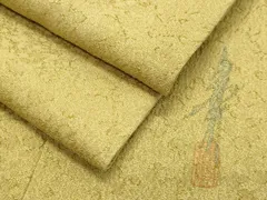 平和屋着物●極上　本草木染作家　瑞寶　色無地　茶色　逸品　未使用　DZAB2509kh6 平和屋着物□本草木染作家 瑞寶 色無地 紋意匠 赤香色 正絹 逸品