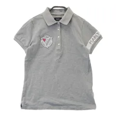 サイズ：0 PEARLY GATES パーリーゲイツ  半袖ポロシャツ  グレー系 [240101492087] ゴルフウェア レディース ストスト