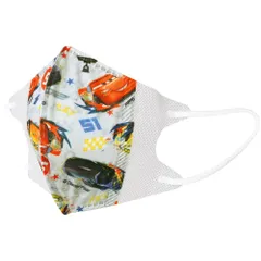 ☆ カーズ ☆ キャラクター 子ども用 立体 不織布マスク Ｍ 25枚入り マスク こども 立体 不織布 スケーター 25枚 キャラクター 不織布マスク 立体マスク 子供 子ども 子供用マスク 子ども用マスク キッズ 4歳～ かわいい 可愛い カワイイ