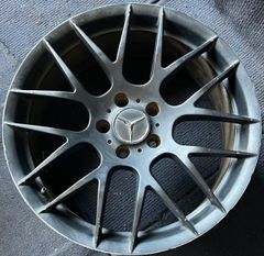 ☆送料無料☆メルセデスベンツ  社外品 18インチ ホイール1本 8J 45 PCD112 ハブ径約66.6    No.681