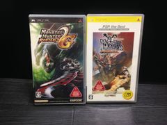 [モンスターハンターポータブル][モンスターハンターポータブル2nd G] PSP ソフト mEE545 ● ★