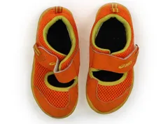  アシックス Asics スニーカー 靴16cm〜 男の子 オレンジ 子供服 ベビー服 キッズ（1293500）