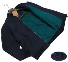 新品正規 ノースフェイス 強化撥水加工 裏フリース ALL-ROUND BOMBER 1 ジャケット メンズLネイビー(NAV)