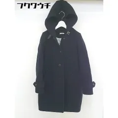 ■ IENA イエナ ウール 長袖 コート サイズ36 ブラック レディース  【中古】 【1202230003526】のサムネイル