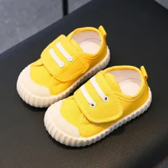 ☆ イエロー ☆ 22(13.5cm) ☆ ベビーシューズ ファーストシューズ スニーカー かわいい ベビーシューズ スニーカー 靴 ファーストシューズ ベビー靴 ベビースニーカー 運動靴 子供靴 くつ 男の子 女の子 ベビー 赤ちゃん かわいい 可愛い