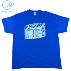 anvil グレンウッド タイタンズ Tシャツ XL 青 チームロゴ 50/50 古着 ニカラグア製 RN38619