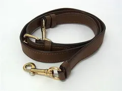 COACH コーチ レザー バッグ用 ショルダーストラップ 斜め掛け 肩掛け レディース ブラウン系 DH0929