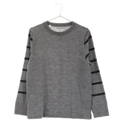 VISVIM (ヴィスヴィム) 16SS STRIPES CREWNECK SWEATER 0116205015001 アームストライプニットセーターのサムネイル