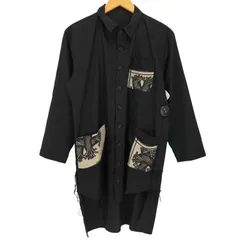 希少】NEMETH 総柄シャツ ユニセックス フリーサイズ モード系 希少】NEMETH 総柄シャツ ユニセックス フリーサイズ モード系