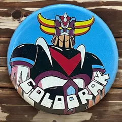 缶バッジ COLOORAK ロボット アニメ ビンテージ アンティーク 50s ~ 60s 70s 80s 90s 00s 小物 アクセサリー 古着 vintage USA アメリカ ユーロ 仕入れ ロック アメカジ  p10/のサムネイル