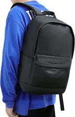 SUNOGE リュック リュックサック バックパック YKKファスナー ビジネスリュック 大容量 防水 USB 充電ポート メンズ レディース( ブラック,  44 x 29 x 14 cm)