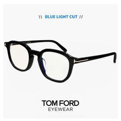 【新品】 トムフォード メガネ TF6010-K-B 001 度なし ブルーライトカット レンズ TOM FORD 伊達メガネ FT6010-K-B/V ft6010kb tf6010kb tomford 眼鏡 メンズ レディース 黒縁 黒ぶち uvカット