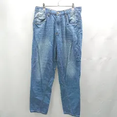 ◇ Θ LARU ラルー デニムパンツ サイズLL ブルー レディース E  【1502180061059】