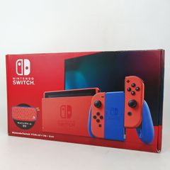 極美品 Nintendo Switch ニンテンドースイッチ マリオレッドブルー 本体 HAD‐S‐RAAAF