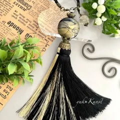 貴婦人のバッグチャーム　帯飾り