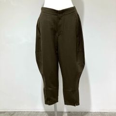 RL-P009 コムデギャルソン コムデギャルソン COMME des GARCONS COMME des GARCONS ウールギャバ 裾ジップ ジョッパーズパンツ カーキ Sサイズ 2023年A/W