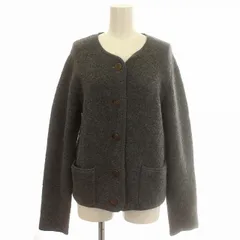 スティーブンアラン Steven Alan ニットジャケット ノーカラー ジャケット F グレー /☆Gのサムネイル