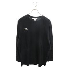 Y-3 (ワイスリー) GRAPHIC LS TEE バックグラフィック ロゴ 長袖Tシャツ ブラック HT4734