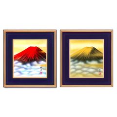明日まで限定値引き！笠松紫浪 真作！色紙画 日本画 落款あり - メルカリ