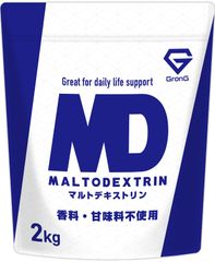 マルトデキストリン 2kg デキストリン カーボパウダー 炭水化物 GronG（グロング）