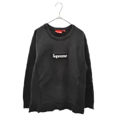 SUPREME (シュプリーム) 18AW Box Logo Crewneck ボックスロゴクルーネック スウェット プルオーバー スウェットトレーナー ブラックのサムネイル