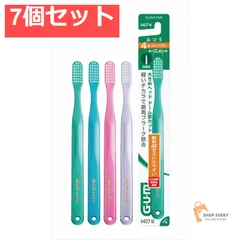 GUMブラシ ＃407コンパクトヘッドミディアム 7個セット まとめ売り