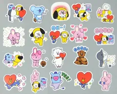 【中古】シール・ステッカー デコステッカー2(20枚組) 「BT21」