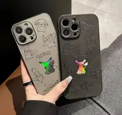 iPhoneケース　ポケモン　ソフトレザーバケット　スマホケース　全機種在庫あり