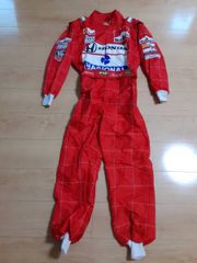 アイルトン・セナ マクラーレンホンダ 実使用 レーシングスーツ ピース