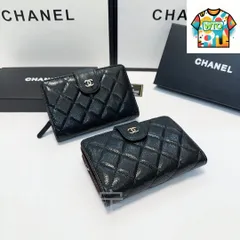 【今日WTO】Chanel シャネル クラシックダブルフォールド財布シリーズ キャビアレザー使用で菱格刺繍を施し手触りが柔らかい-WTO輸入2-RML81