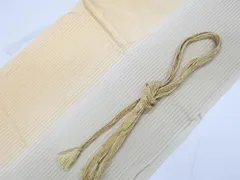 【一輝堂】リサイクル着物 和装小物 帯揚げ帯締めセット 帯揚 帯締 丹後ちりめん 夏物 夏 平組 25w07-9549