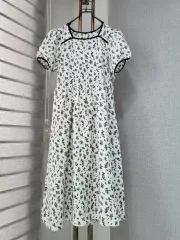 パフ袖 風城ロングドレス