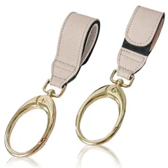 新品 Liscia ベビーカー フック 【2個セット】360度回転 くすみカラー クリップ カラビナ バギーフック 荷物掛け