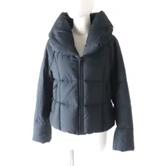 美品★正規品 MACKINTOSH LONDON マッキントッシュロンドン G5F05-262  ZIP UP ショールカラー ダウンジャケット レディース ブラック 38 h04-st30220-76のサムネイル