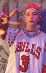 【中古】コレクションカード(男性) Stray Kids/ヒョンジン(Hyunjin)/裏面白/CD「KARMA」＠Loppi・HMV ラッキードローイベント特典フォトカードB