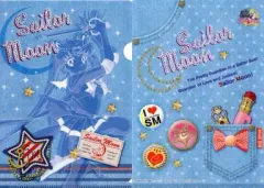 【中古】クリアファイル 6.デニム柄 「ジャンボカードダス 美少女戦士セーラームーン miniクリアファイルコレクション3」