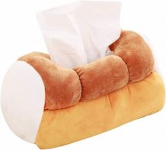 【特価セール】そっくり ぬいぐるみ おもしろ かわいい ふわふわ ブレッド 型 食パン パン ケース カバー ティッシュ ボックス