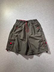 90s~ nylon cargo shorts