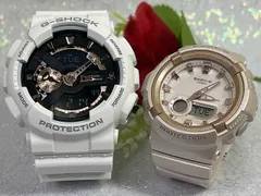 恋人たちのGショック ペアウオッチ G-SHOCK BABY-G  ペア腕時計 カシオ 2本セット  GA-110RG-7AJF  BGA-280BA-4AJF  電池式  アナデジ   ラッピング無料   　クリスマス プレゼント 誕生日 御祝い還暦 銀婚式