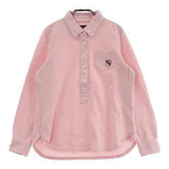 サイズ：0 PEARLY GATES パーリーゲイツ  長袖ポロシャツ ボタンダウン  ピンク系 [240101506611] ゴルフウェア レディース ストスト