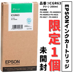 EPSONインクカートリッジ　ICGR63