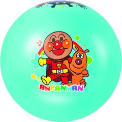 【新品】 アガツマ 8100247 カラフルボール アンパンマン 20.5cm ブルー 8号