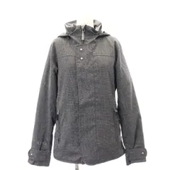 バートン BURTON 中綿 ジャケット チェック ジップアップ XS グレー /AT ■OSのサムネイル