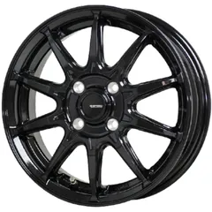 ホイール4本セット G.Speed G-05 メタリックブラック 14インチ 4.5J+45 4H-100のサムネイル