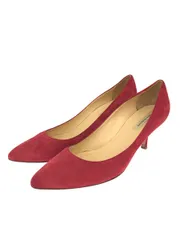 FABIO RUSCONI ファビオルスコーニ パンプス 表記サイズ:38 スウェードレザー/サイズ38    レッド レディース / 240001157891