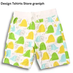Design Tshirts Store graniph グラニフ 春夏 ドラえもん★ スウェット ショート パンツ ルームウェア Sz.L メンズのサムネイル