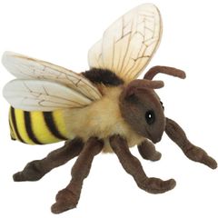HANSA BH6565 ミツバチ 22 HONEYBEE 昆虫 虫 蜂 蜜蜂 リアル ぬいぐるみ ハンサ 誕生日 プレゼント 動物 犬 猫 鳥 アニマル 置物 人形 フィギュア 大きい マスコット 実物大 大型 ビッグ おすすめ かわいい おしゃれ とんぼ