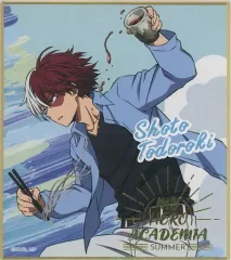 【中古】紙製品 轟焦凍 「僕のヒーローアカデミア 色紙コレクション 夏」