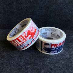 プリンテッド パッキングテープ 2本セット